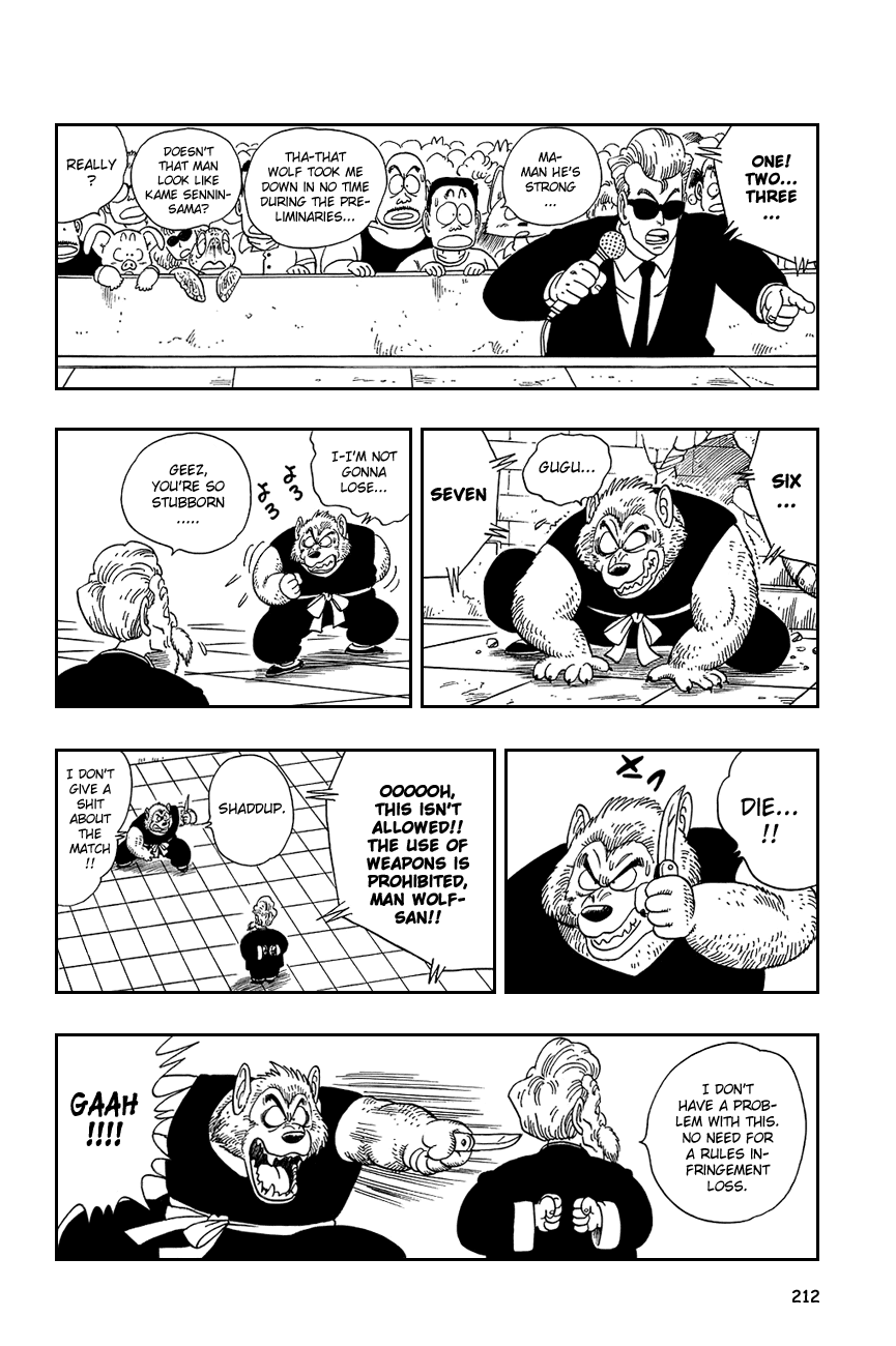Dragon Ball Chapter 119 page 8 - Chapter 119: The Full Moon Grudge