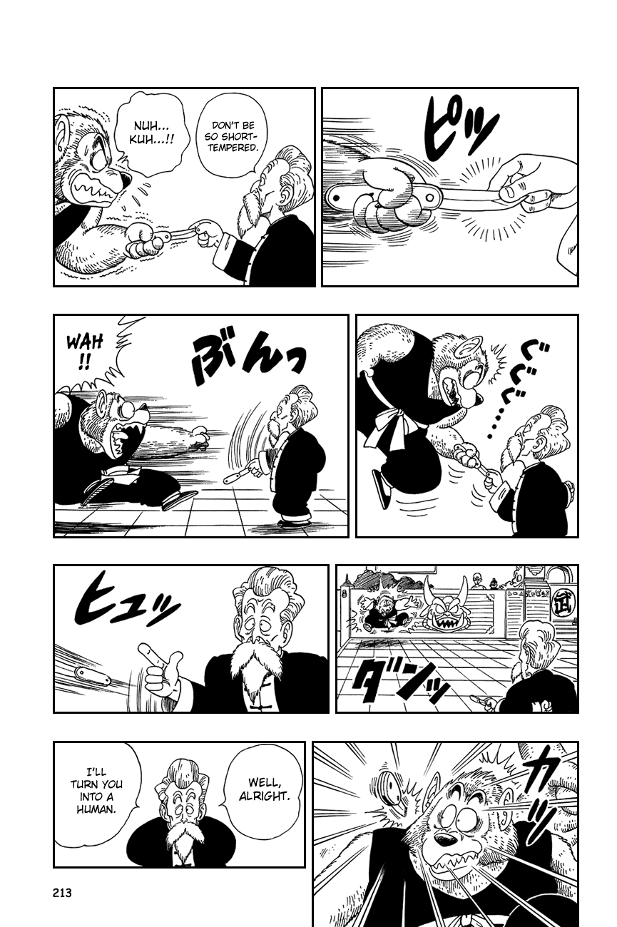 Dragon Ball Chapter 119 page 9 - Chapter 119: The Full Moon Grudge