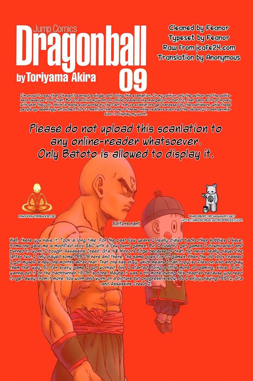Dragon Ball Chapter 121 page 1 - Chapter 121: Kuririn's Master Plan