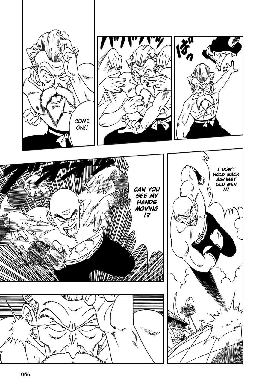 Dragon Ball Chapter 123 page 10 - Chapter 123: Tenshinhan vs. Jackie Chun