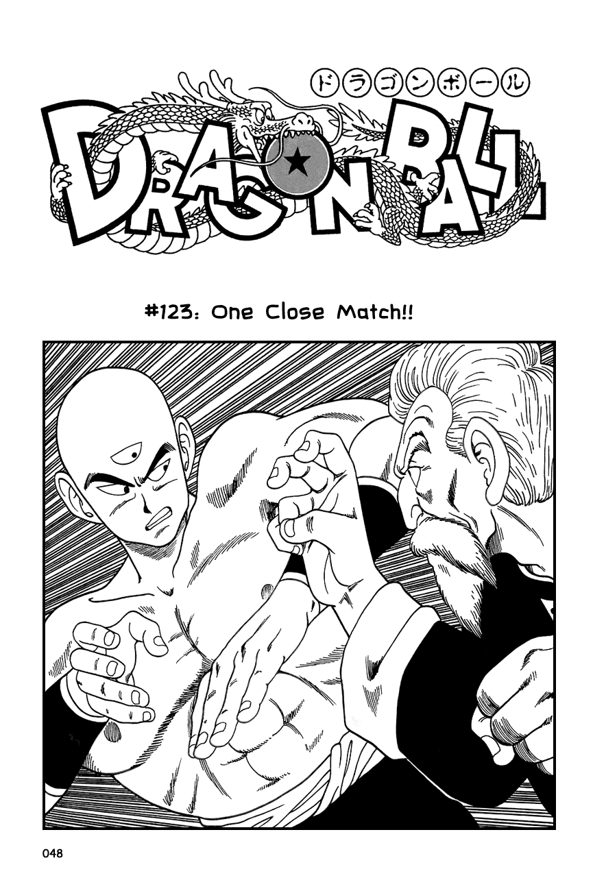 Dragon Ball Chapter 123 page 2 - Chapter 123: Tenshinhan vs. Jackie Chun