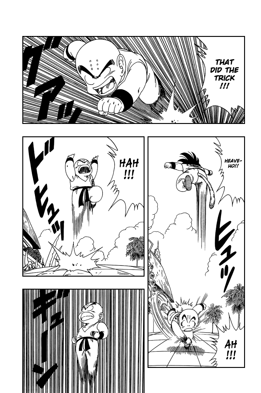 Dragon Ball Chapter 125 page 14 - Chapter 125: Goku vs. Kuririn