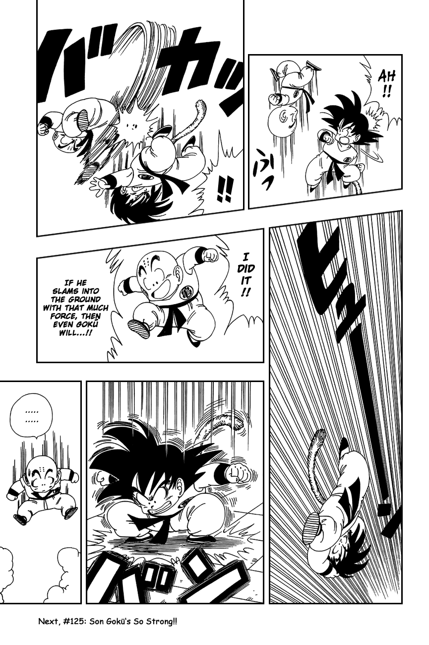 Dragon Ball Chapter 125 page 16 - Chapter 125: Goku vs. Kuririn