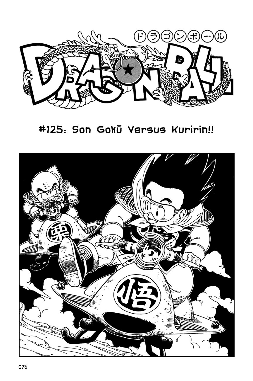 Dragon Ball Chapter 125 page 2 - Chapter 125: Goku vs. Kuririn