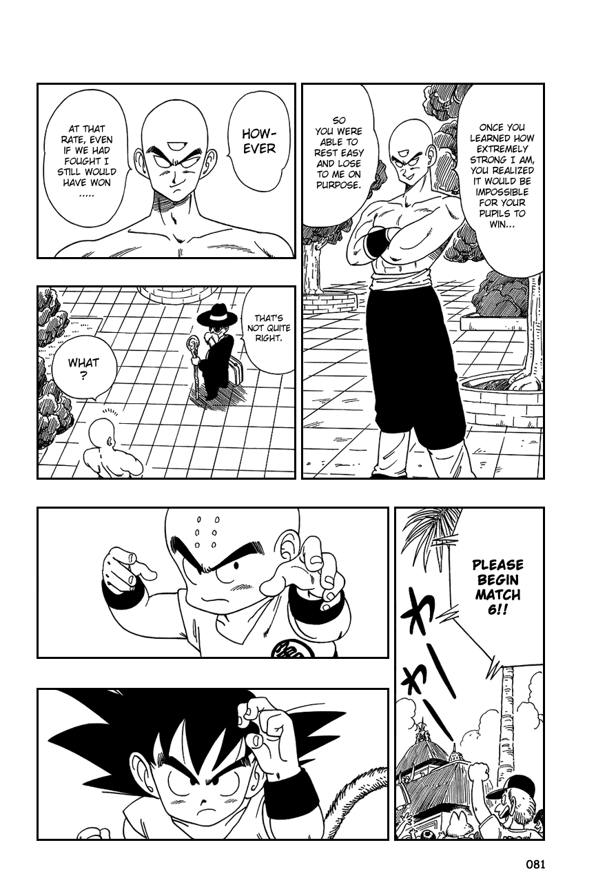 Dragon Ball Chapter 125 page 7 - Chapter 125: Goku vs. Kuririn