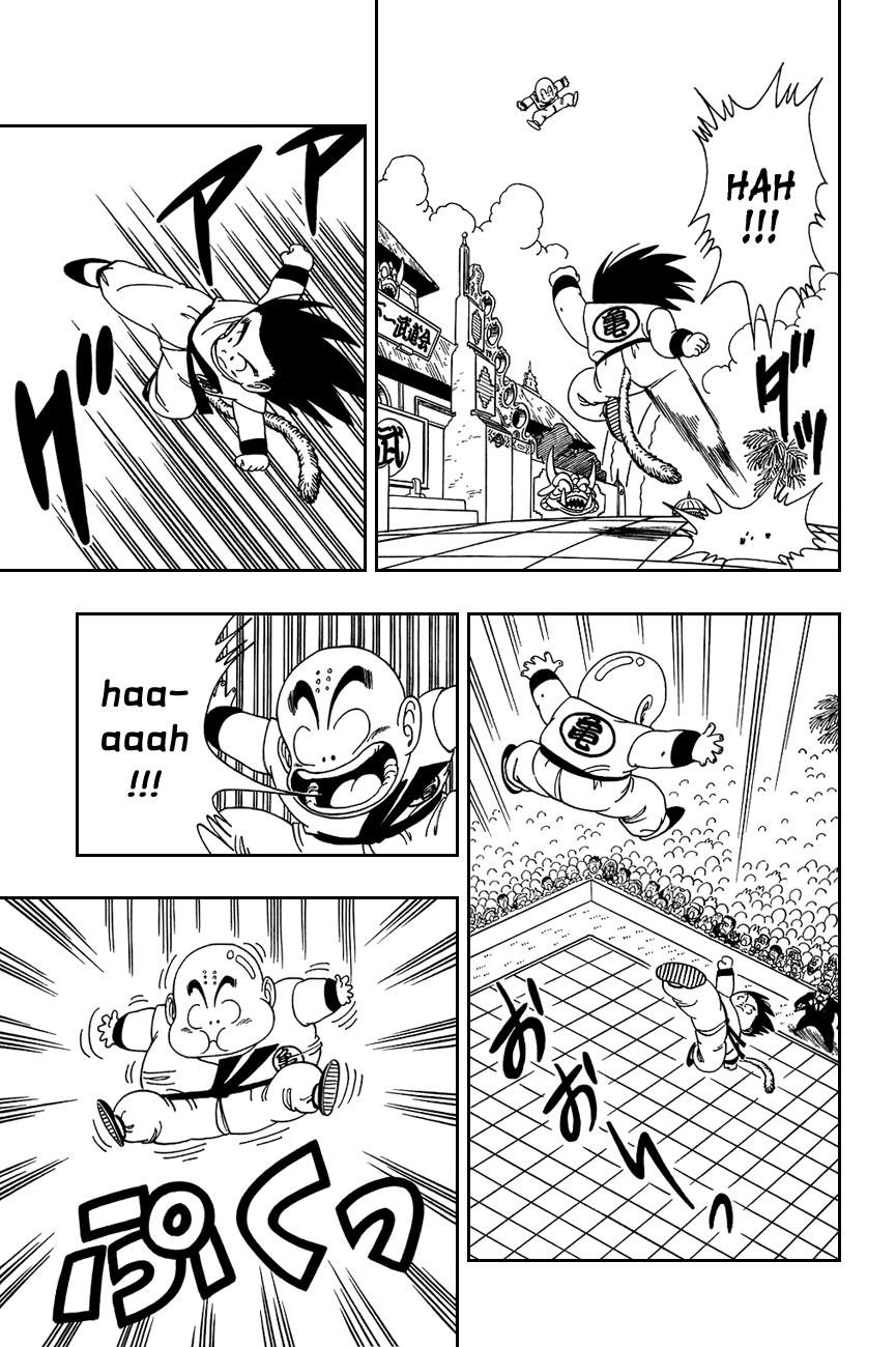 Dragon Ball Chapter 126 page 3 - Chapter 126: Goku vs. Kuririn, Part 2