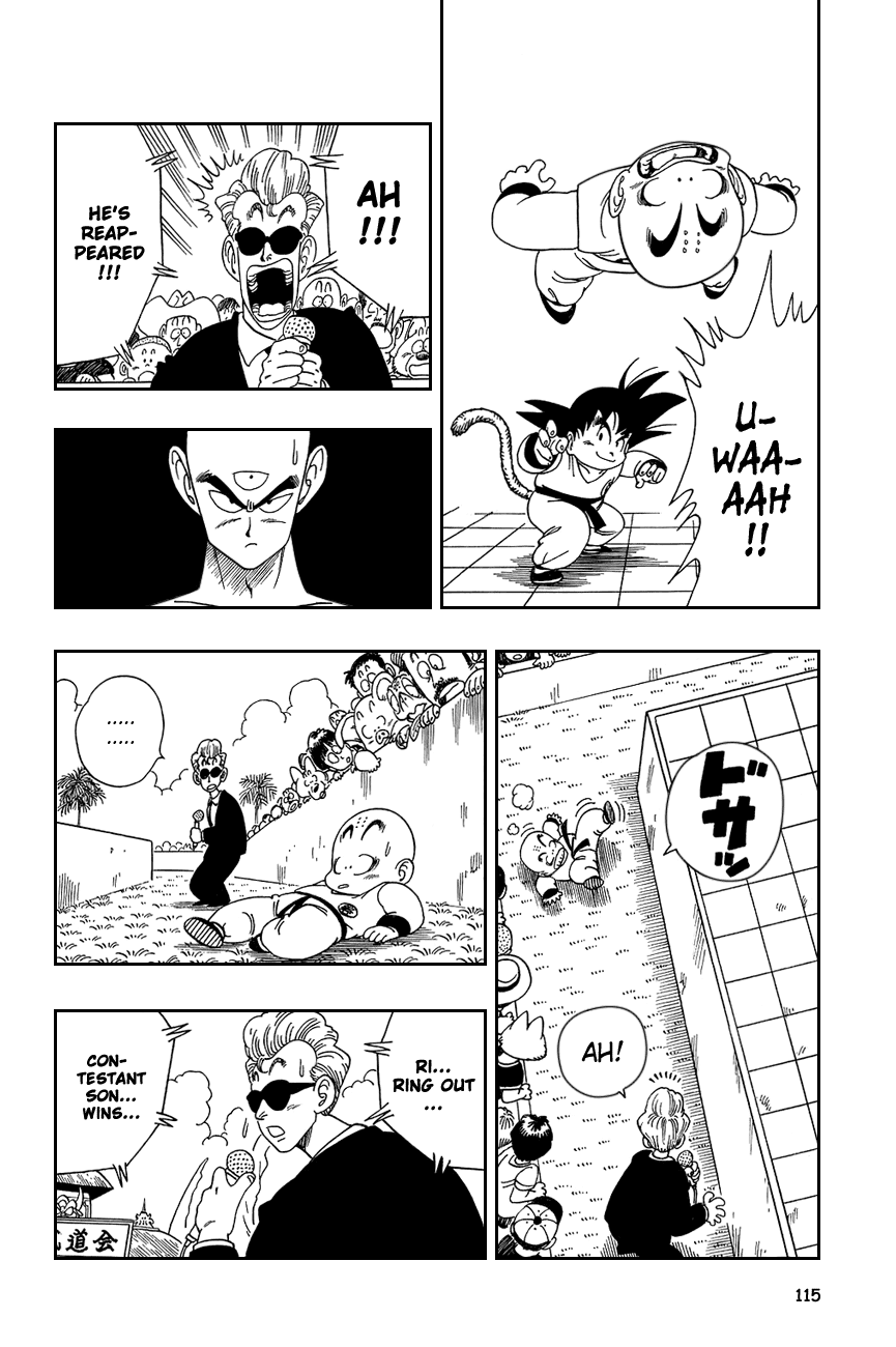Dragon Ball Chapter 127 page 12 - Chapter 127: Goku vs. Kuririn, Part 3