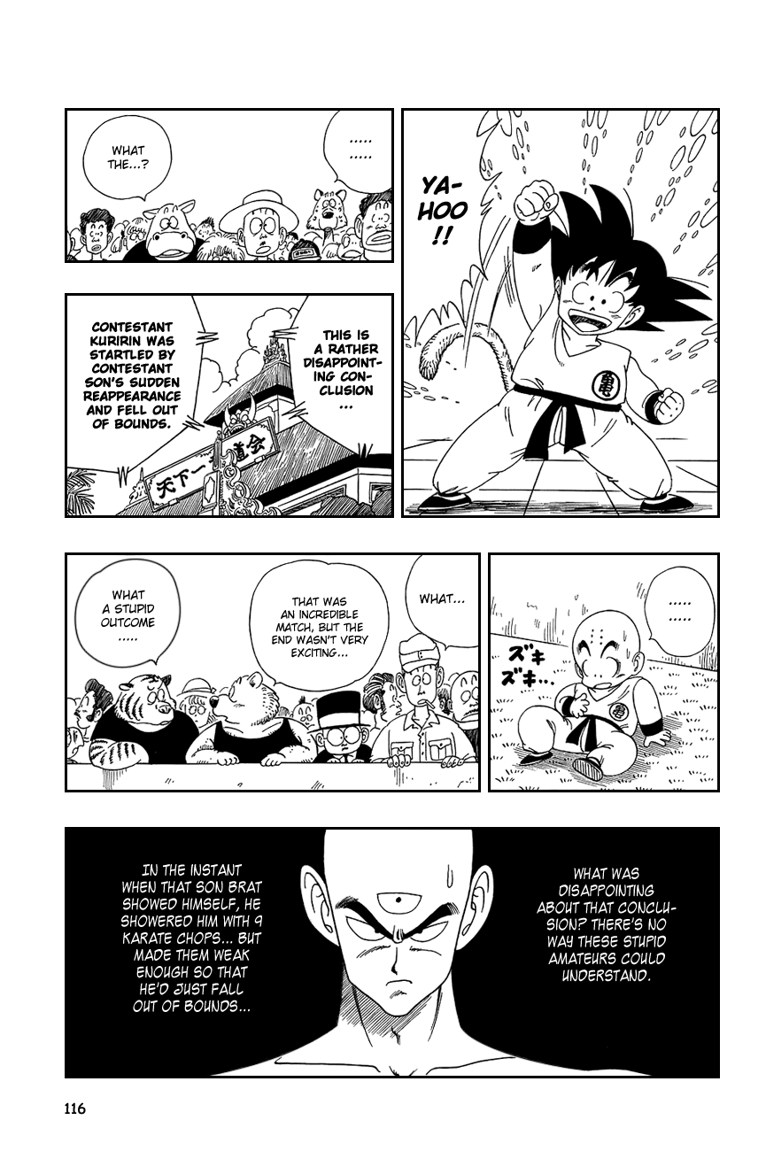 Dragon Ball Chapter 127 page 13 - Chapter 127: Goku vs. Kuririn, Part 3