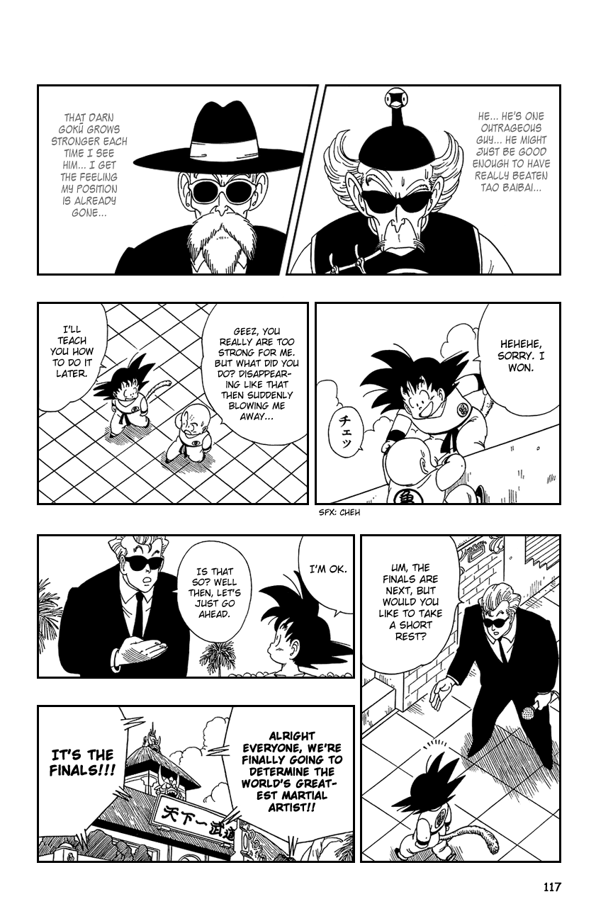 Dragon Ball Chapter 127 page 14 - Chapter 127: Goku vs. Kuririn, Part 3