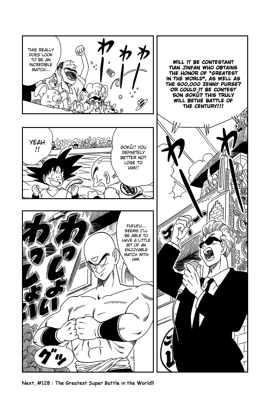 Dragon Ball Chapter 127 page 15 - Chapter 127: Goku vs. Kuririn, Part 3