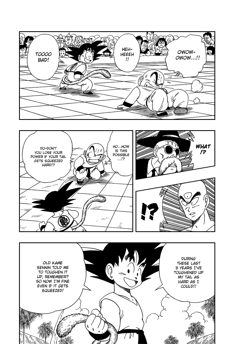 Dragon Ball Chapter 127 page 5 - Chapter 127: Goku vs. Kuririn, Part 3