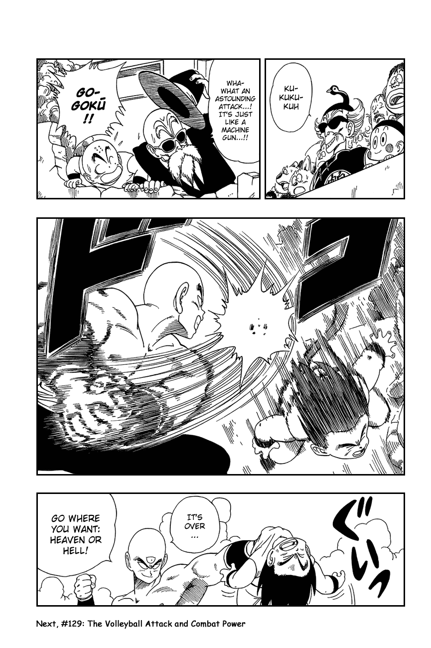 Dragon Ball Chapter 128 page 15 - Chapter 128: Goku vs. Tenshinhan