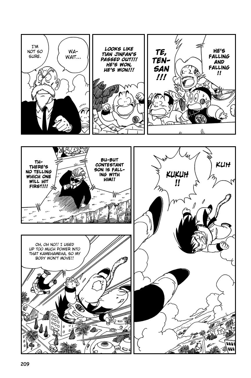 Dragon Ball Chapter 134 page 7 - Chapter 134: Up in the Air