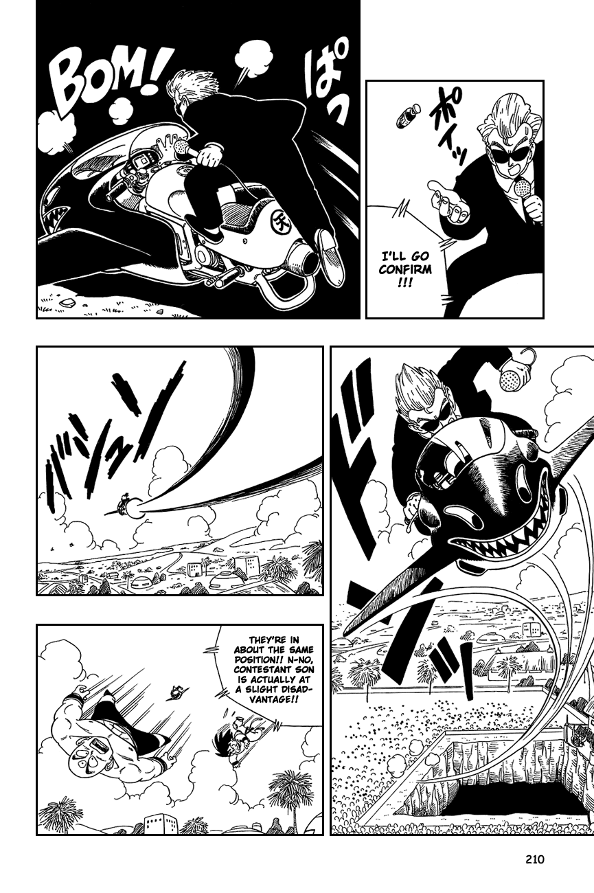 Dragon Ball Chapter 134 page 8 - Chapter 134: Up in the Air