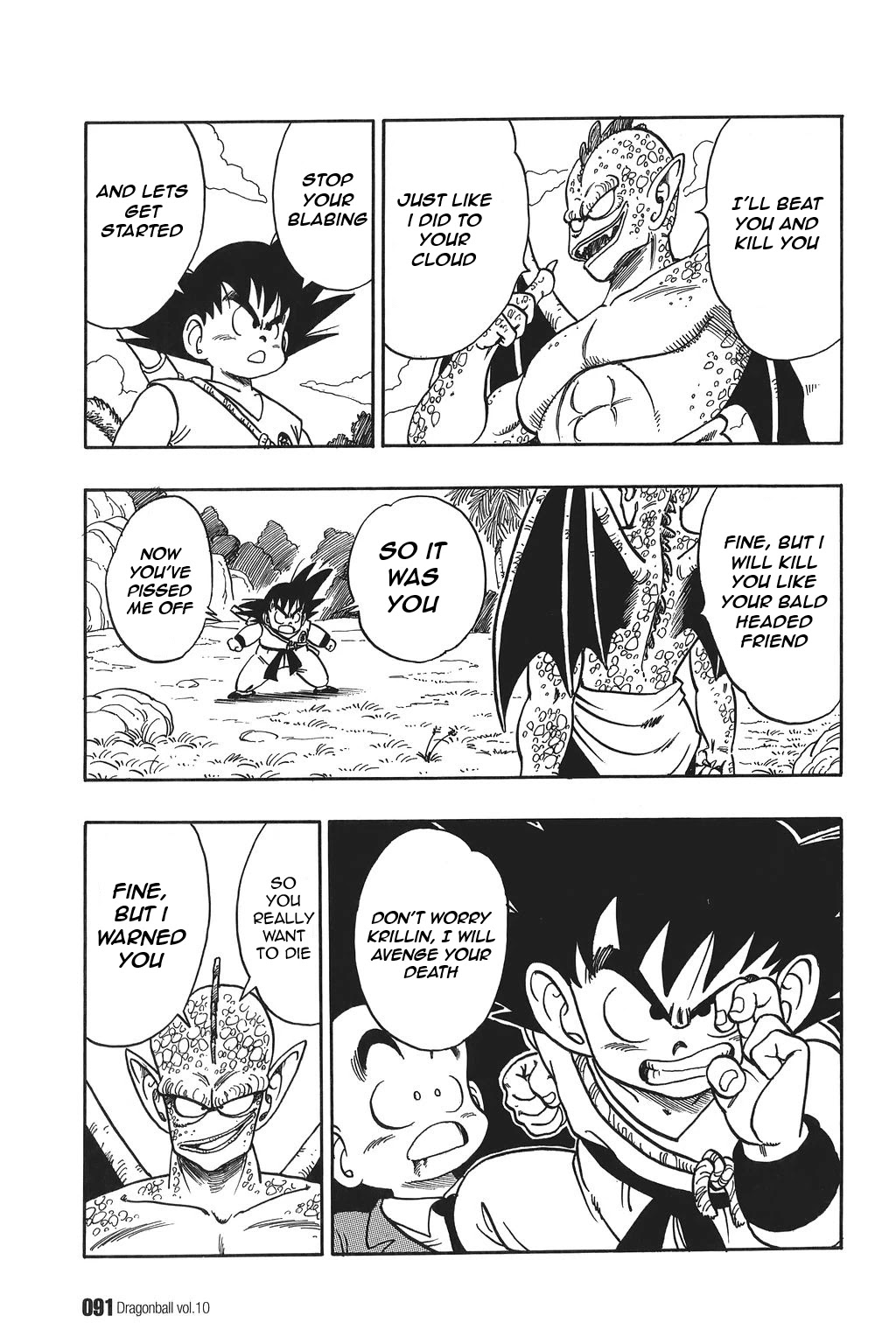 Dragon Ball Chapter 141 page 3 - Chapter 141: Goku vs. Tambourine