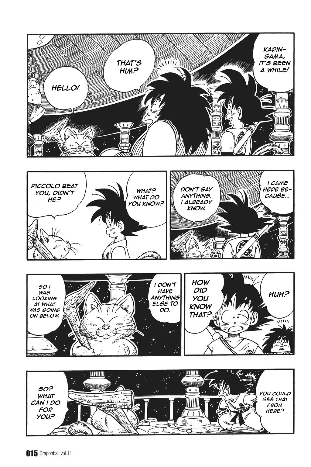 Dragon Ball Chapter 150 page 11 - Chapter 150: Karin's Quandary