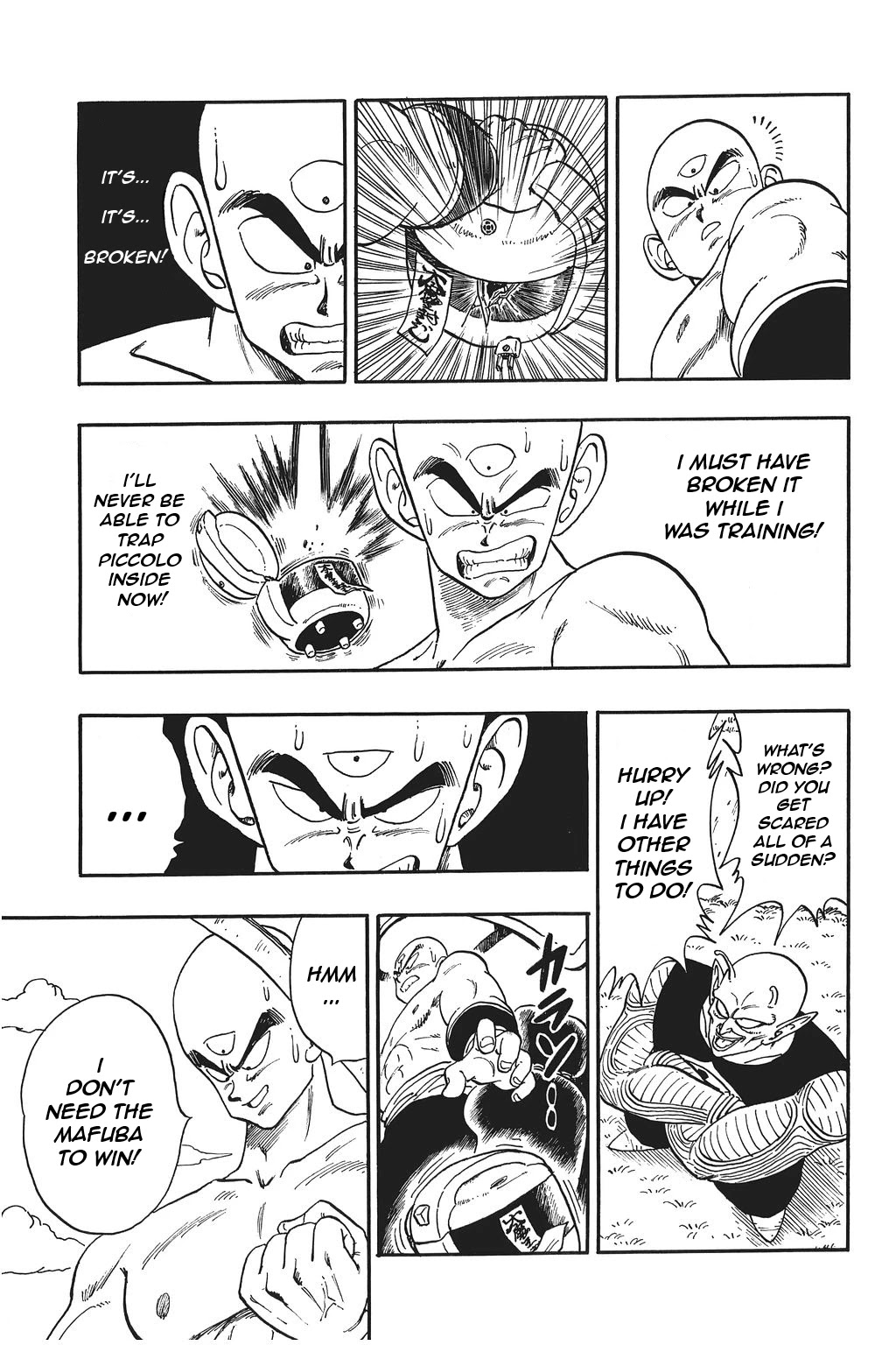 Dragon Ball Chapter 153 page 11 - Chapter 153: Tenshinhan's Decision!!