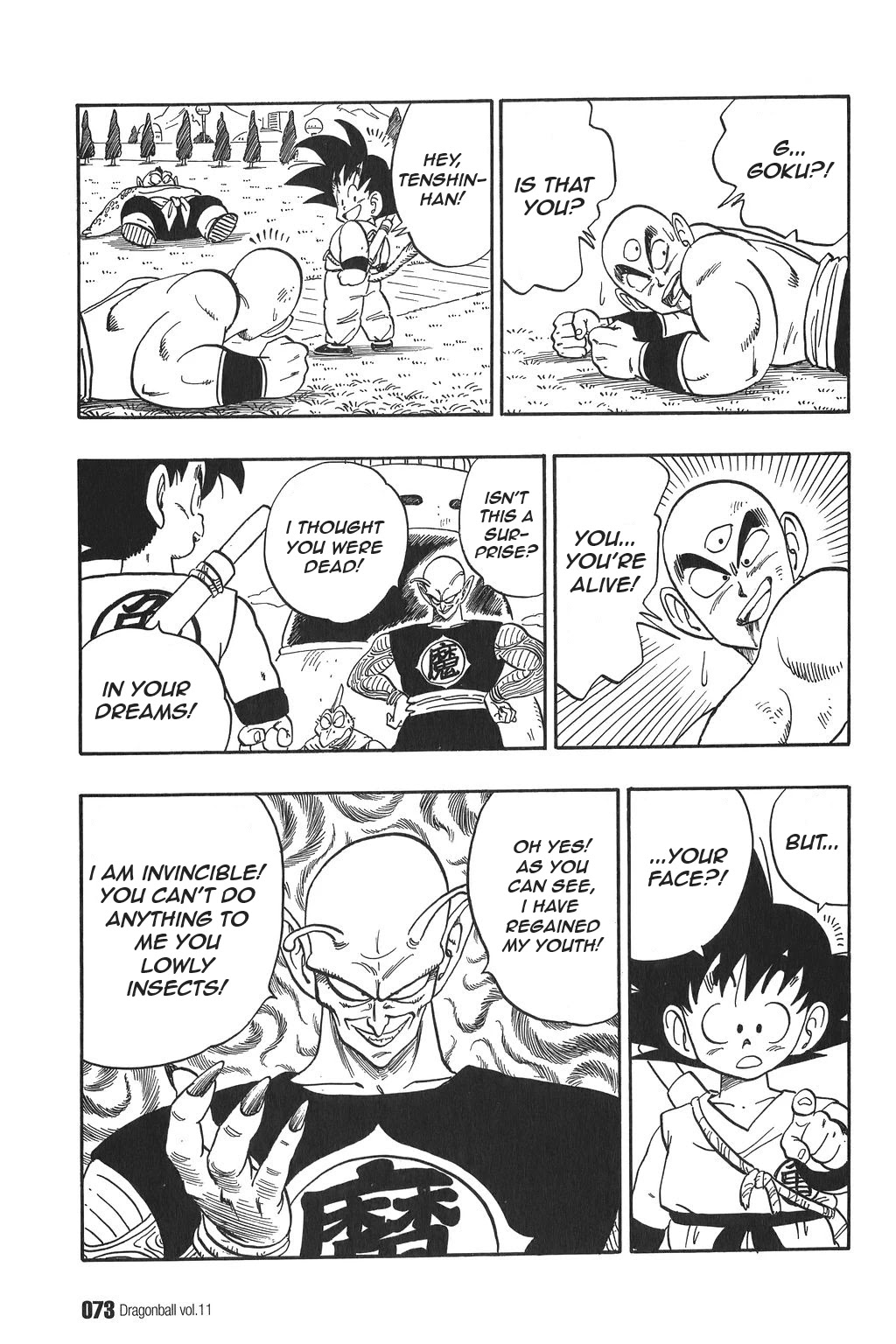 Dragon Ball Chapter 154 page 13 - Chapter 154: Tenshinhan vs. Drum