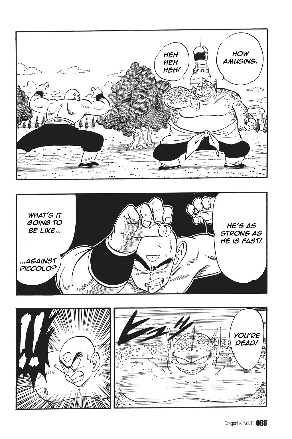 Dragon Ball Chapter 154 page 8 - Chapter 154: Tenshinhan vs. Drum
