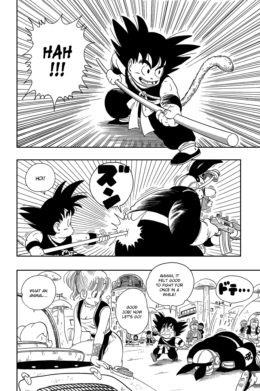 Dragon Ball Chapter 16 page 14 - Chapter 16: One Goal, One Enemy