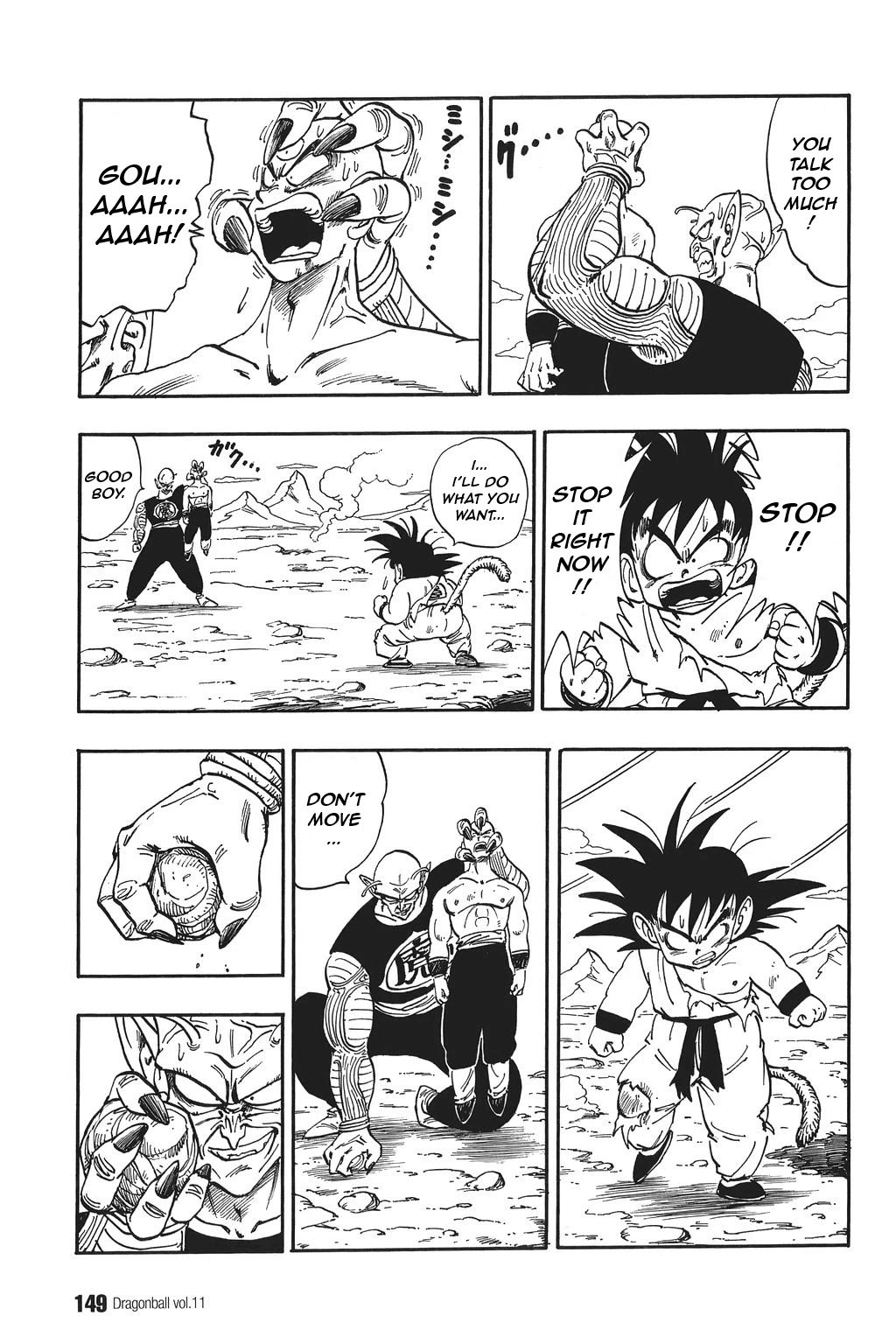 Dragon Ball Chapter 160 page 3 - Chapter 160: Goku's Final Gamble