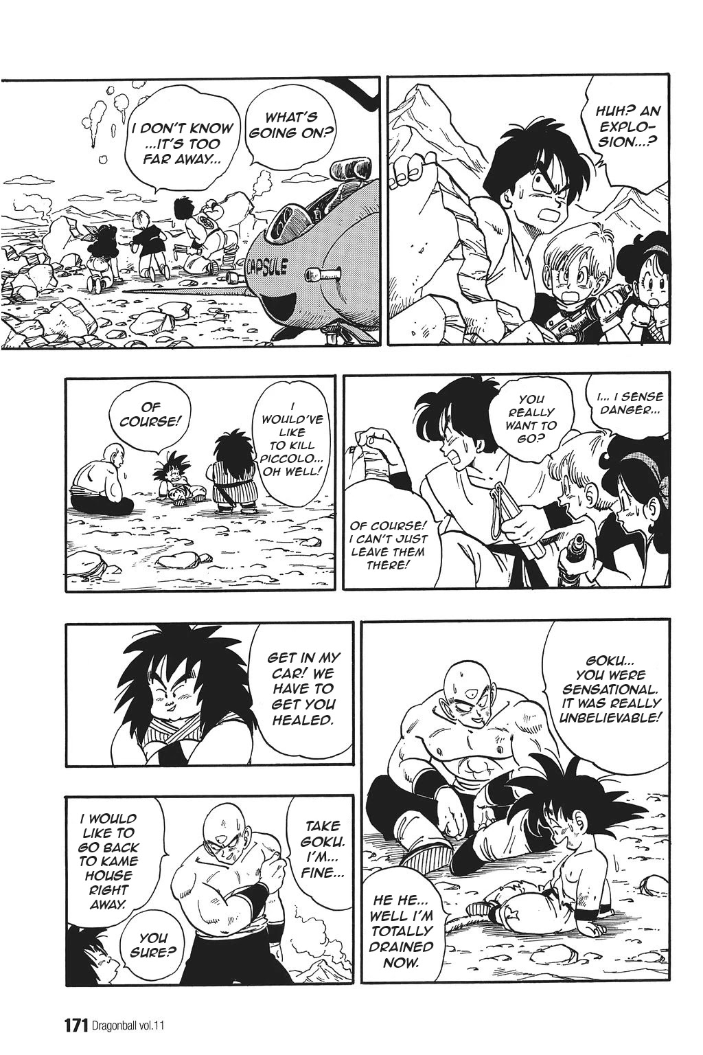 Dragon Ball Chapter 161 page 11 - Chapter 161: The Fist of Son Goku
