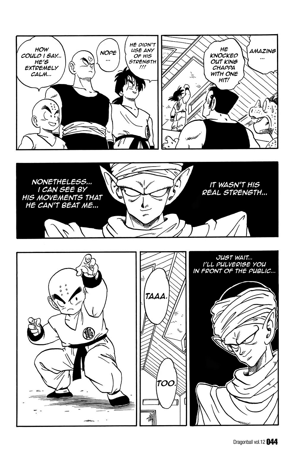 Dragon Ball Chapter 167 page 12 - Chapter 167: New Challengers