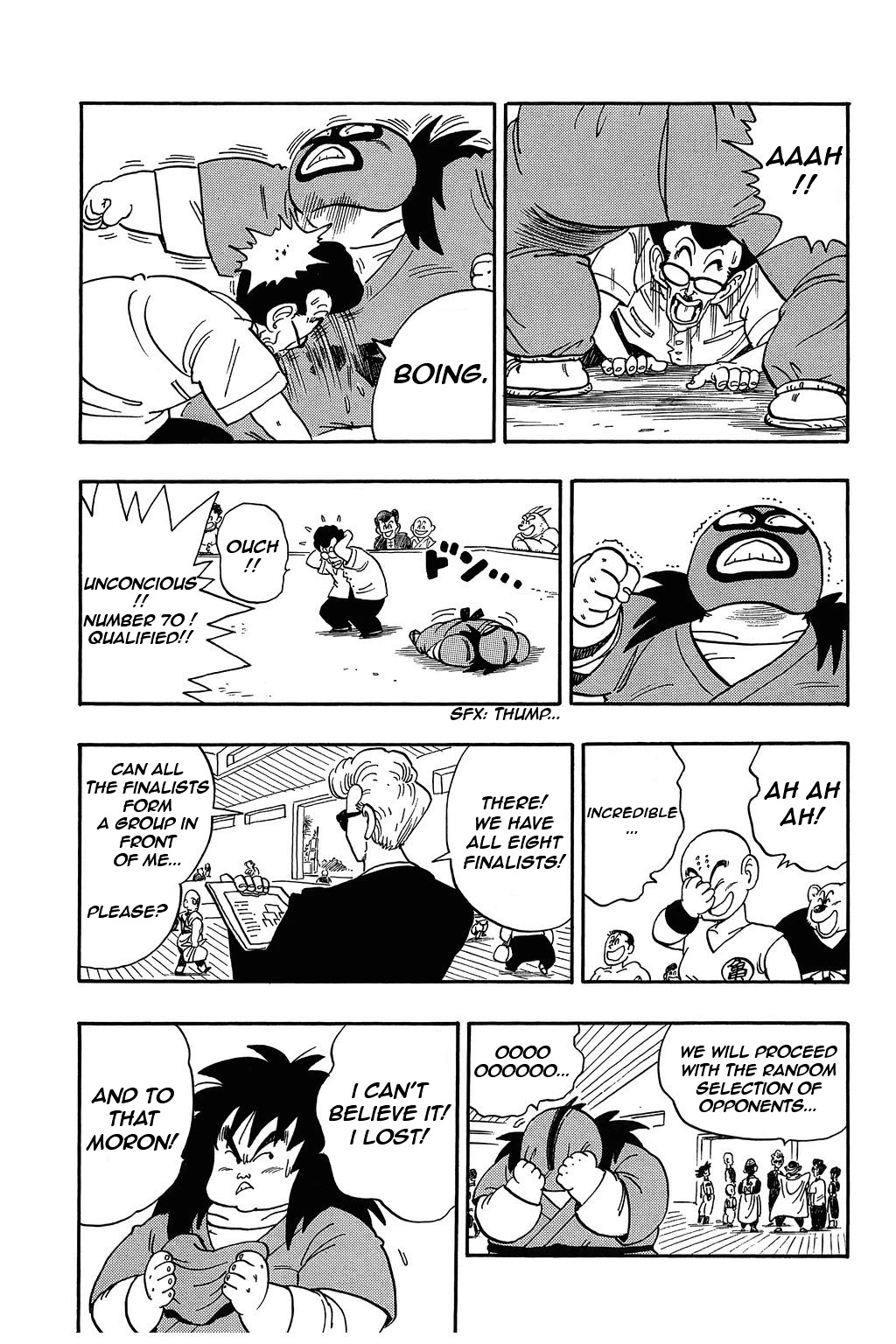 Dragon Ball Chapter 168 page 13 - Chapter 168: The 8 Finalists