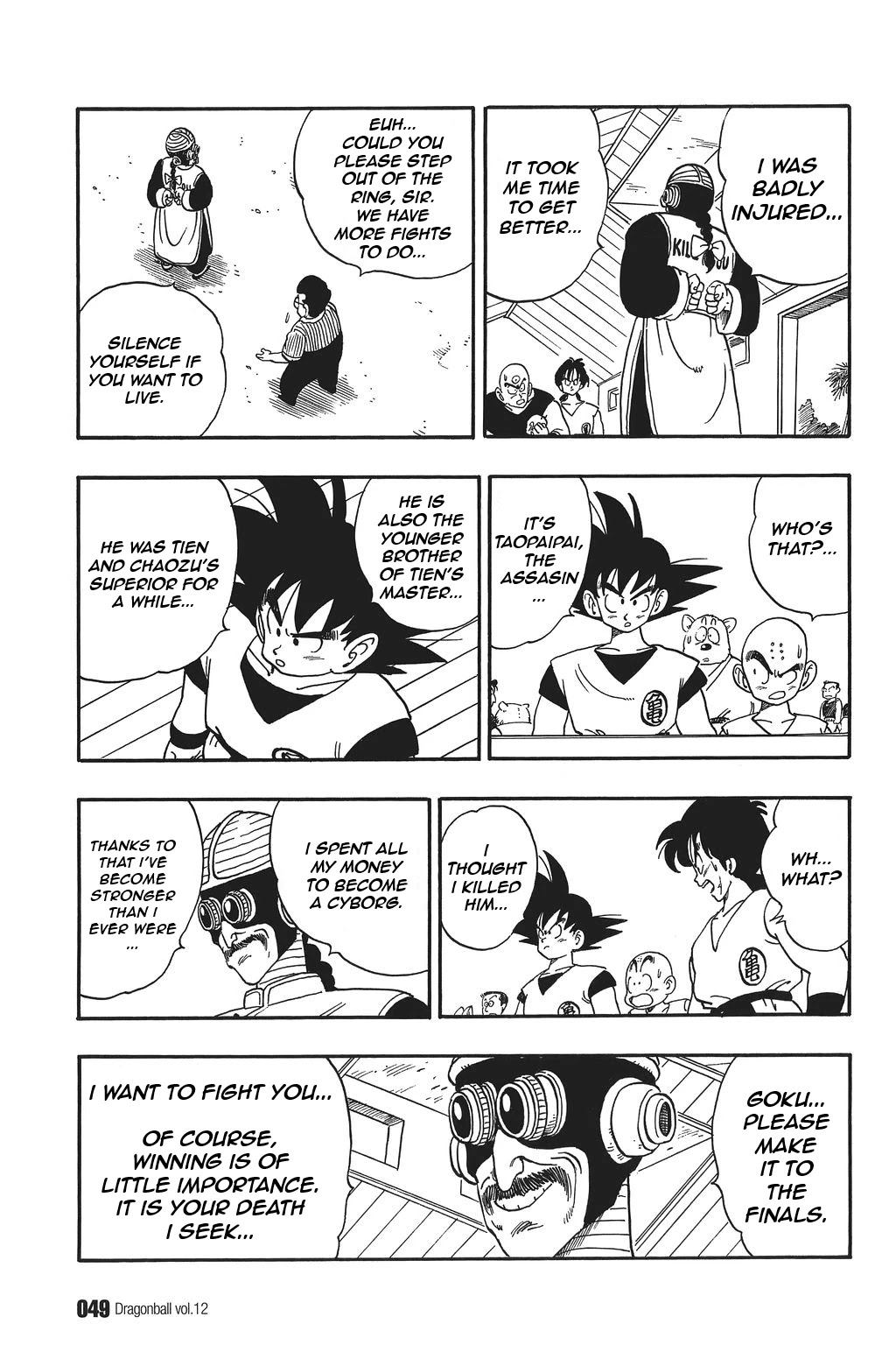 Dragon Ball Chapter 168 page 3 - Chapter 168: The 8 Finalists
