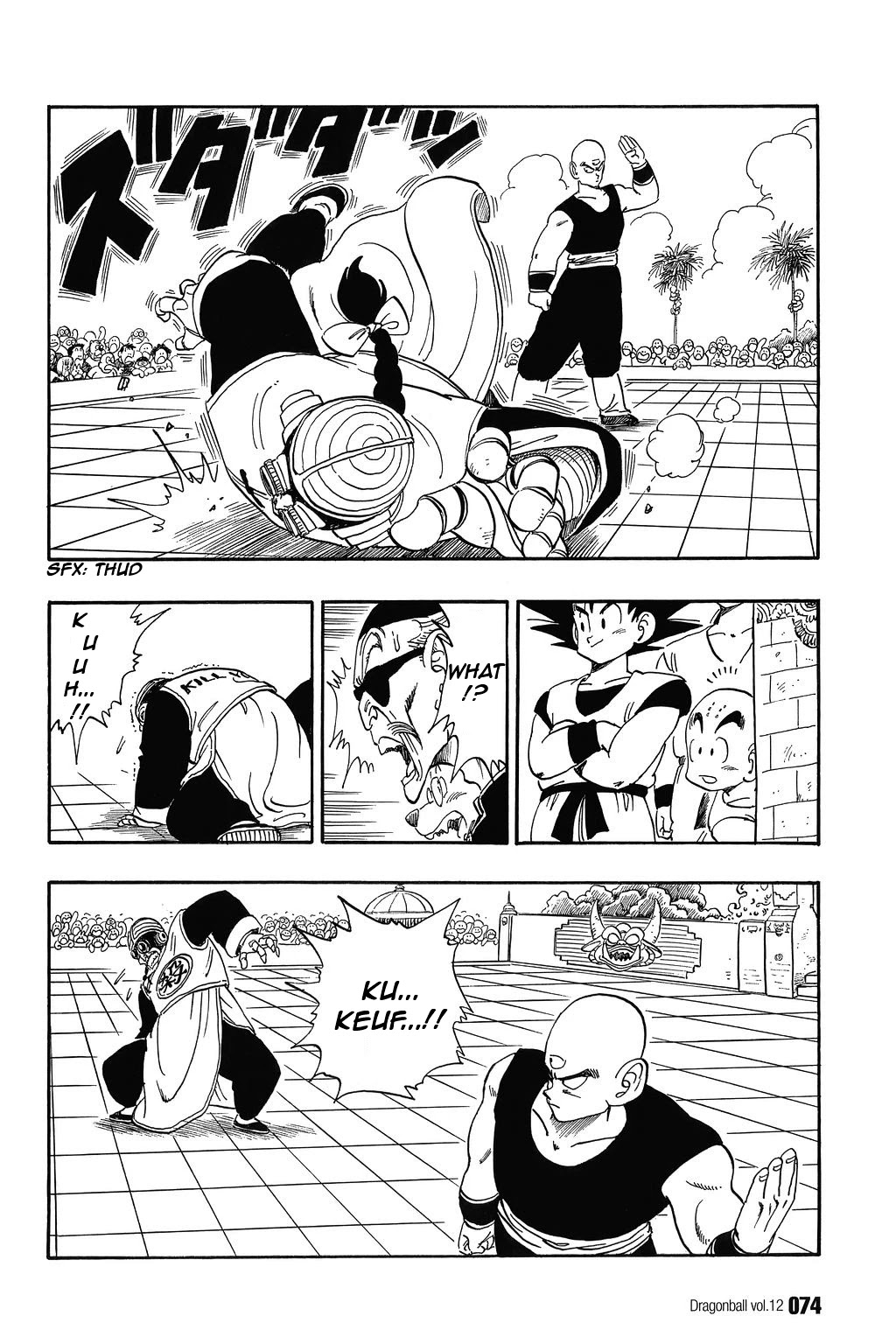 Dragon Ball Chapter 169 page 14 - Chapter 169: Tenshinhan vs Taopaipai