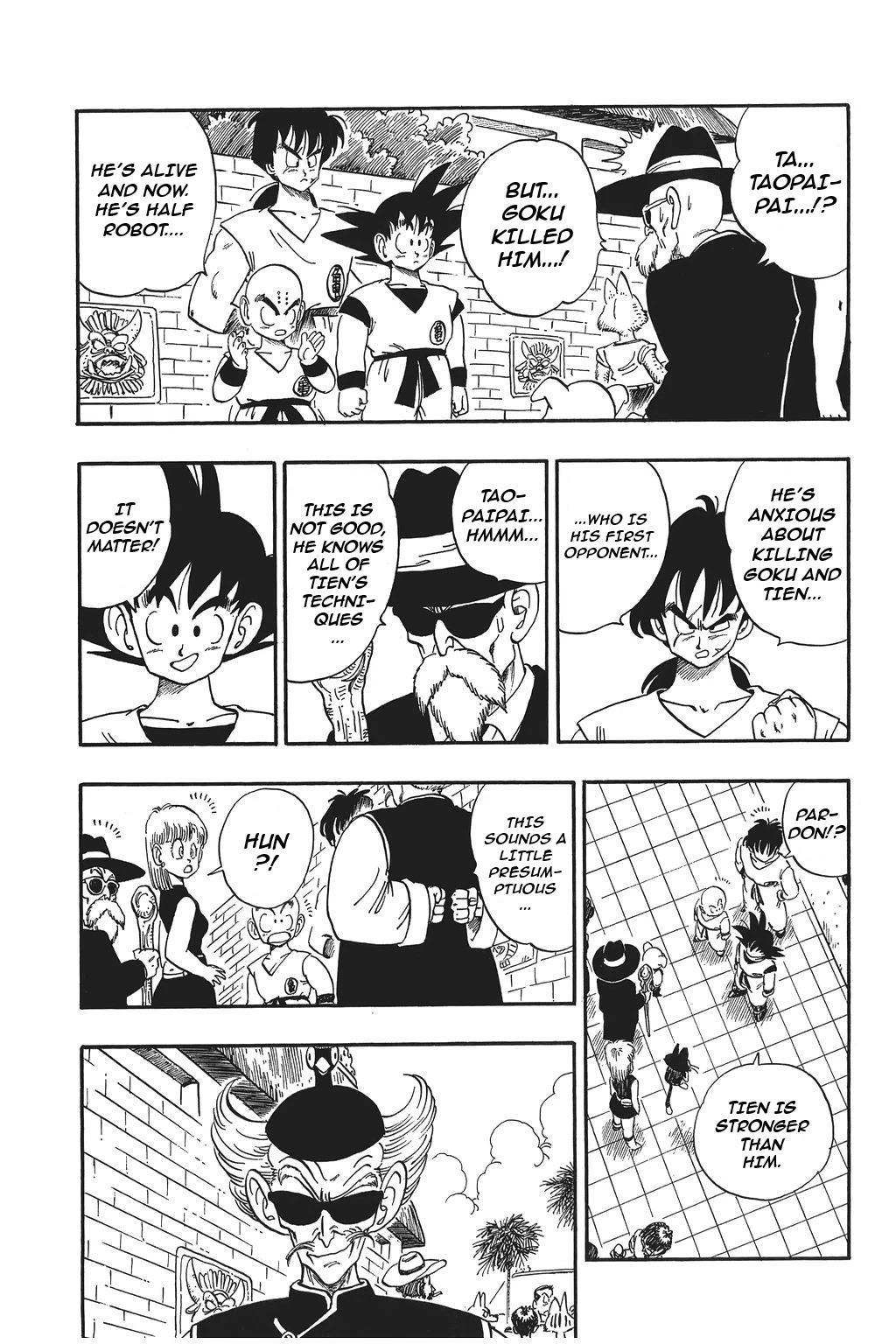 Dragon Ball Chapter 169 page 3 - Chapter 169: Tenshinhan vs Taopaipai