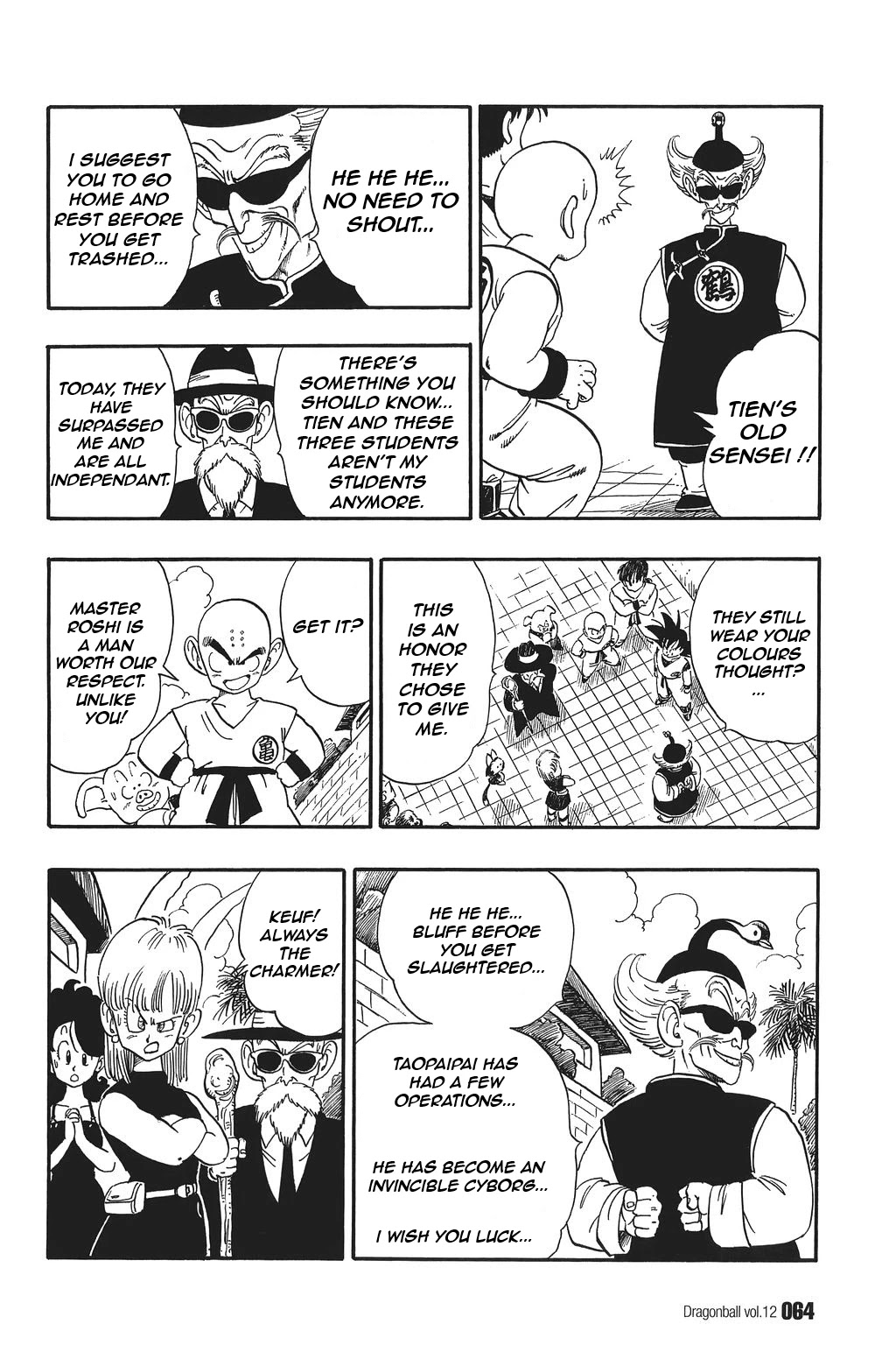 Dragon Ball Chapter 169 page 4 - Chapter 169: Tenshinhan vs Taopaipai