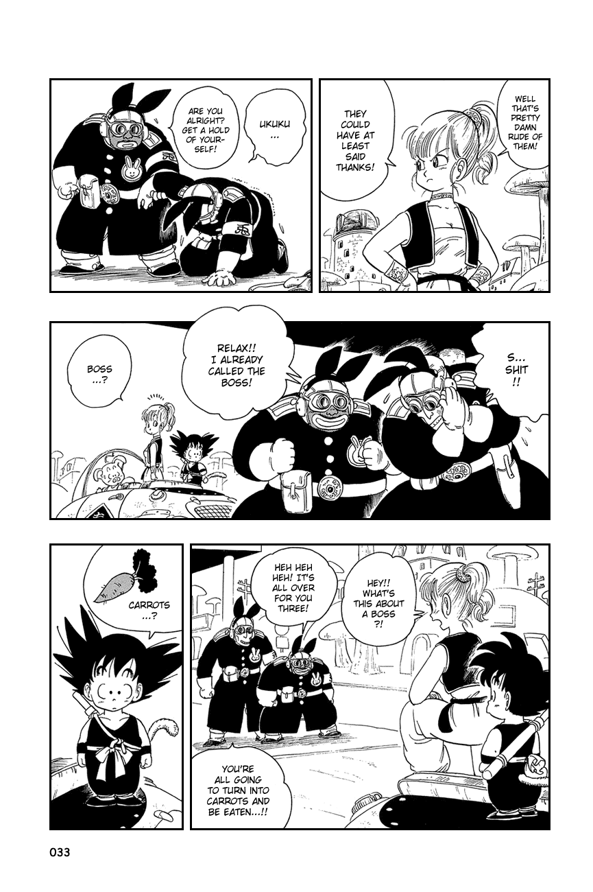 Dragon Ball Chapter 17 page 3 - Chapter 17: Carrot Top