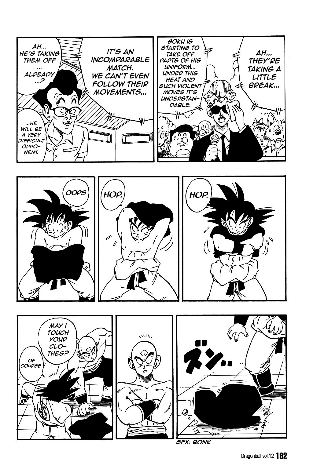Dragon Ball manga, chapter 177, page 10 of 16