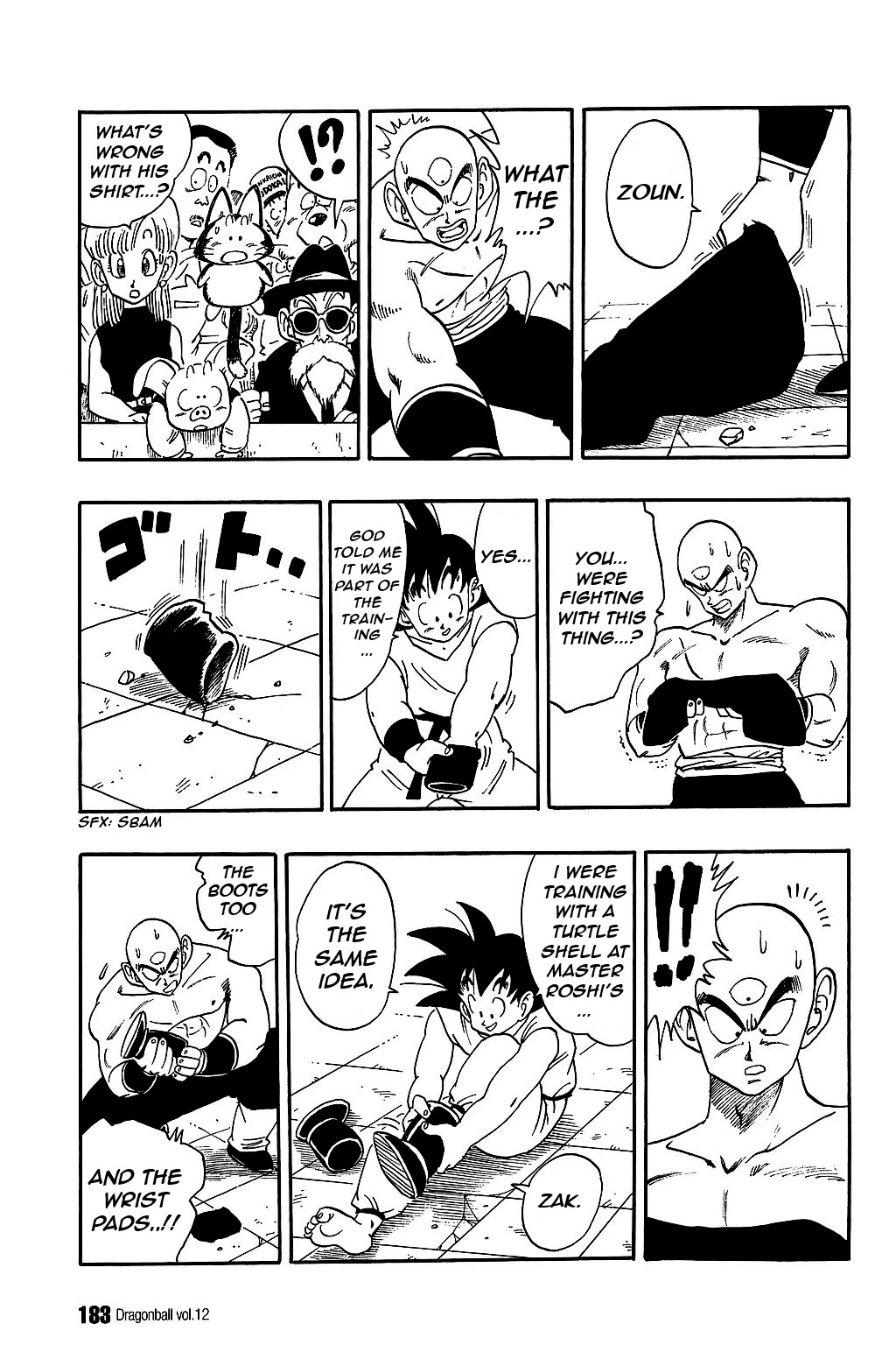 Dragon Ball manga, chapter 177, page 11 of 16