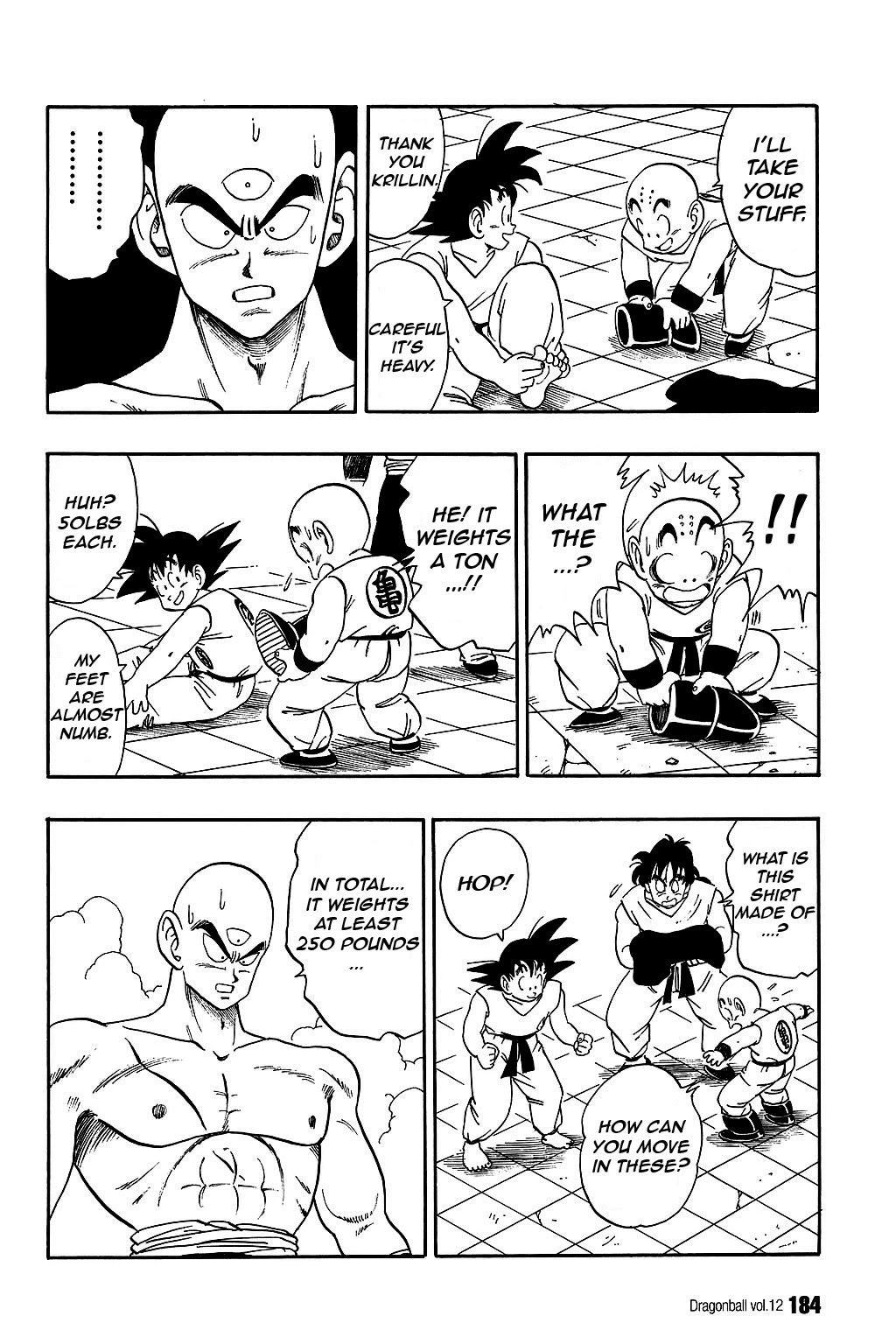 Dragon Ball manga, chapter 177, page 12 of 16