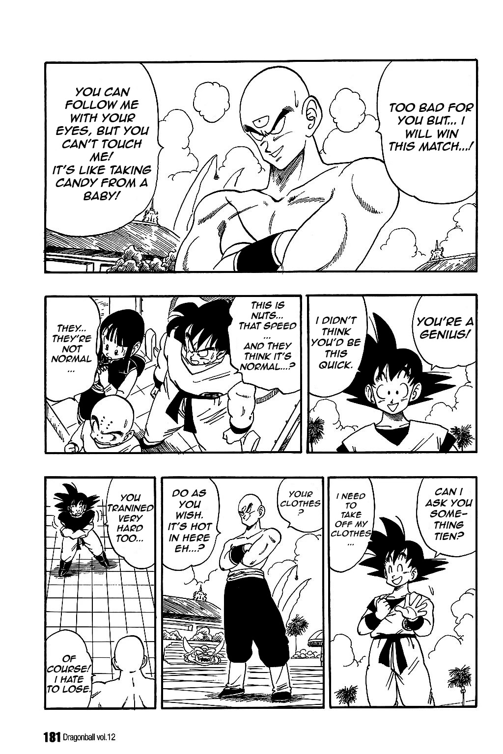 Dragon Ball manga, chapter 177, page 9 of 16