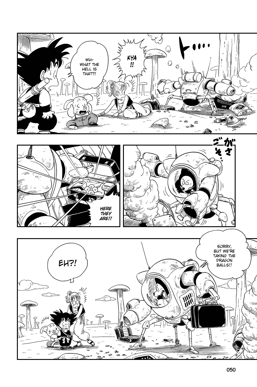 Dragon Ball Chapter 18 page 6 - Chapter 18: Who's Got My Balls?!