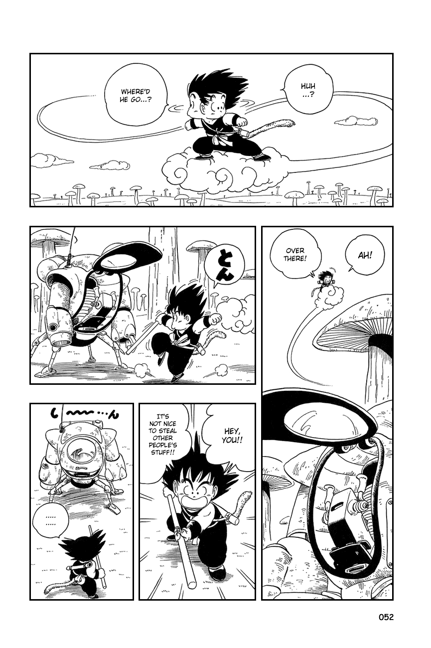 Dragon Ball Chapter 18 page 8 - Chapter 18: Who's Got My Balls?!