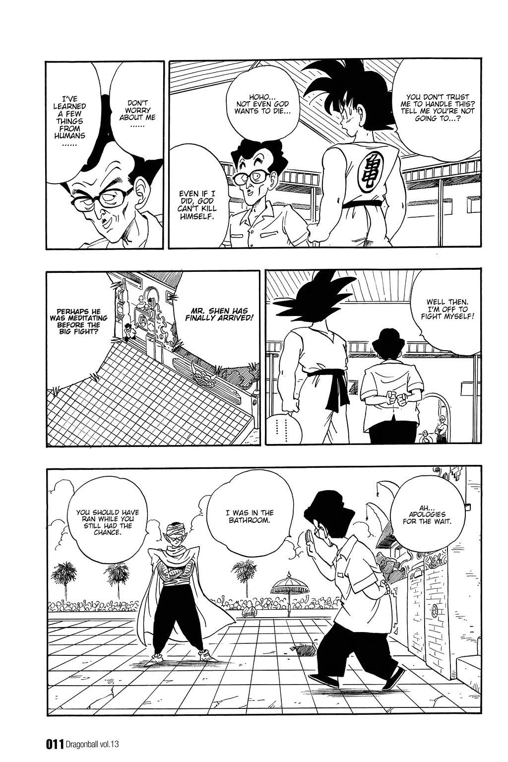 Dragon Ball Chapter 180 page 11 - Chapter 180: Kami-sama vs. the Demon King