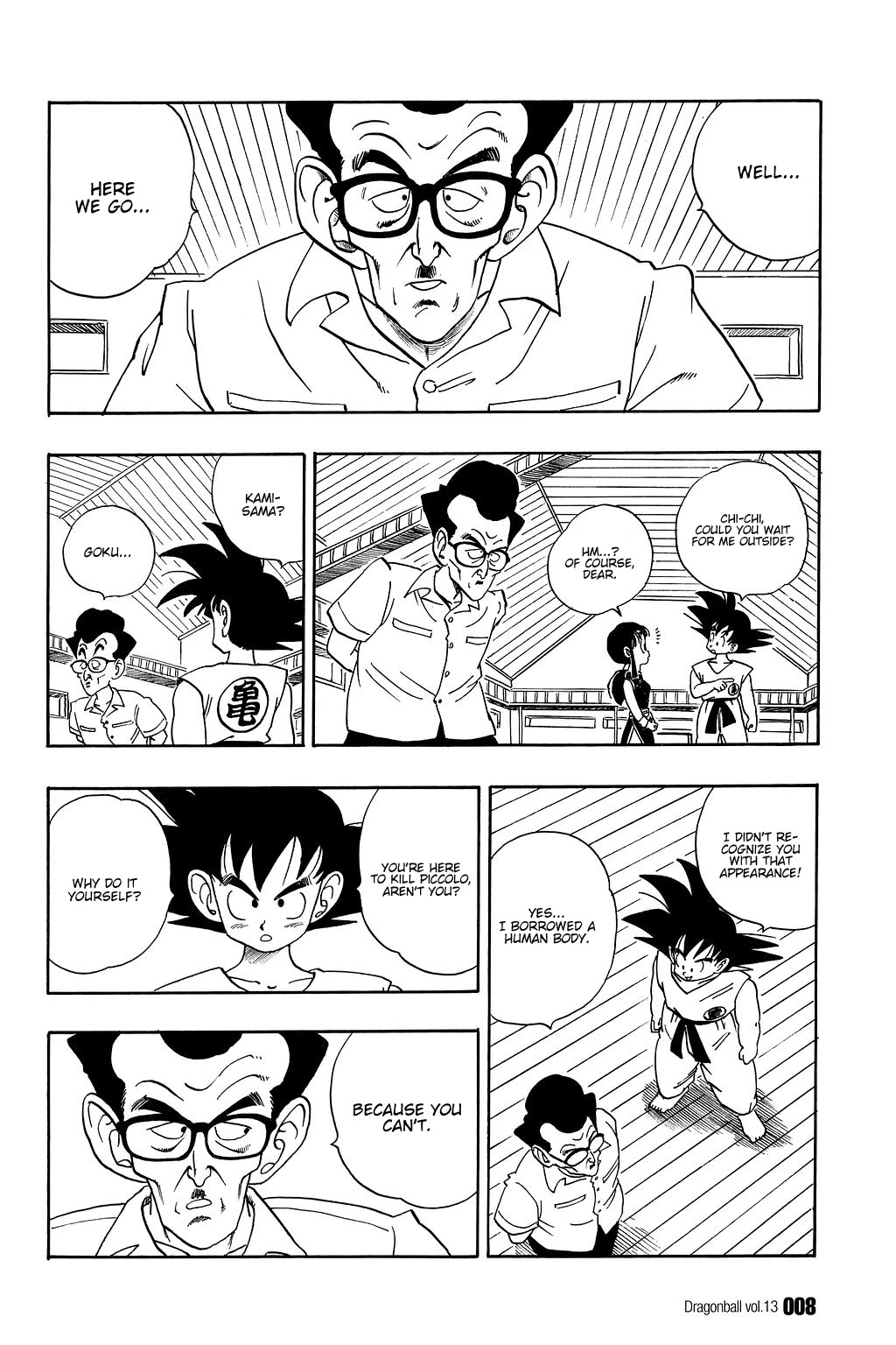 Dragon Ball Chapter 180 page 8 - Chapter 180: Kami-sama vs. the Demon King