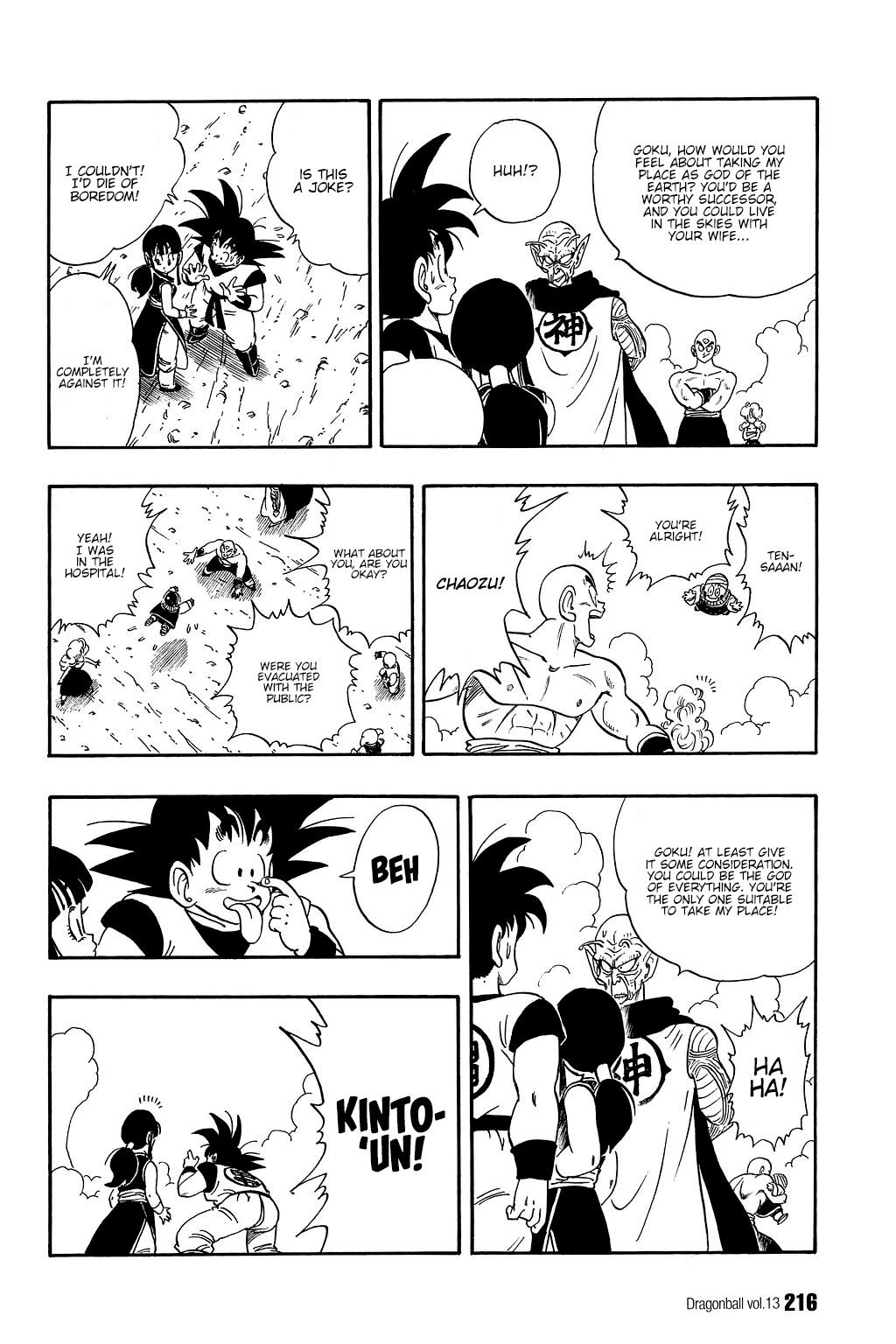 Dragon Ball Chapter 194 page 13 - Chapter 194: The Gift of the Dragon Balls