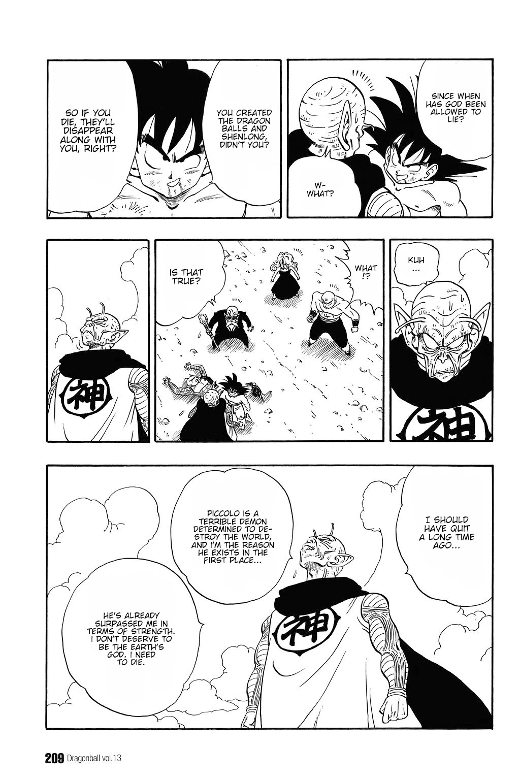 Dragon Ball Chapter 194 page 6 - Chapter 194: The Gift of the Dragon Balls