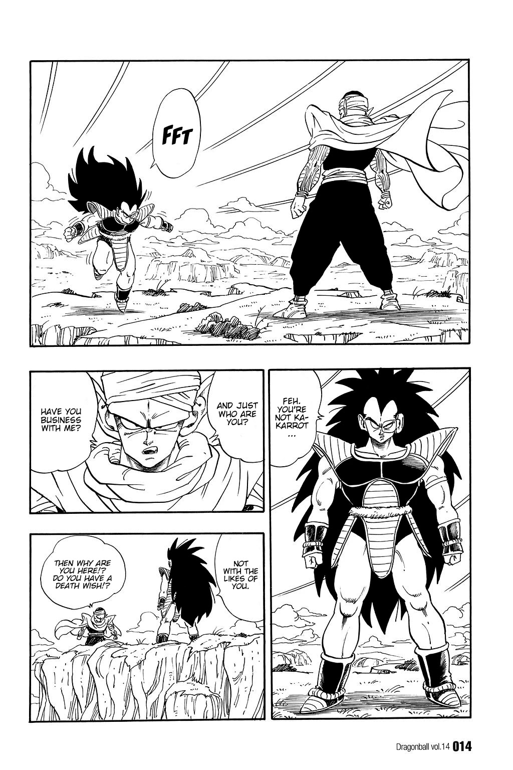 Dragon Ball Chapter 195 page 14 - Chapter 195: The Mysterious Warrior From Space