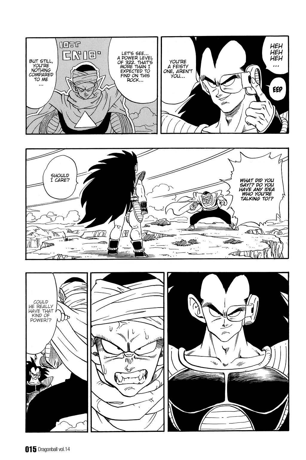 Dragon Ball Chapter 195 page 15 - Chapter 195: The Mysterious Warrior From Space