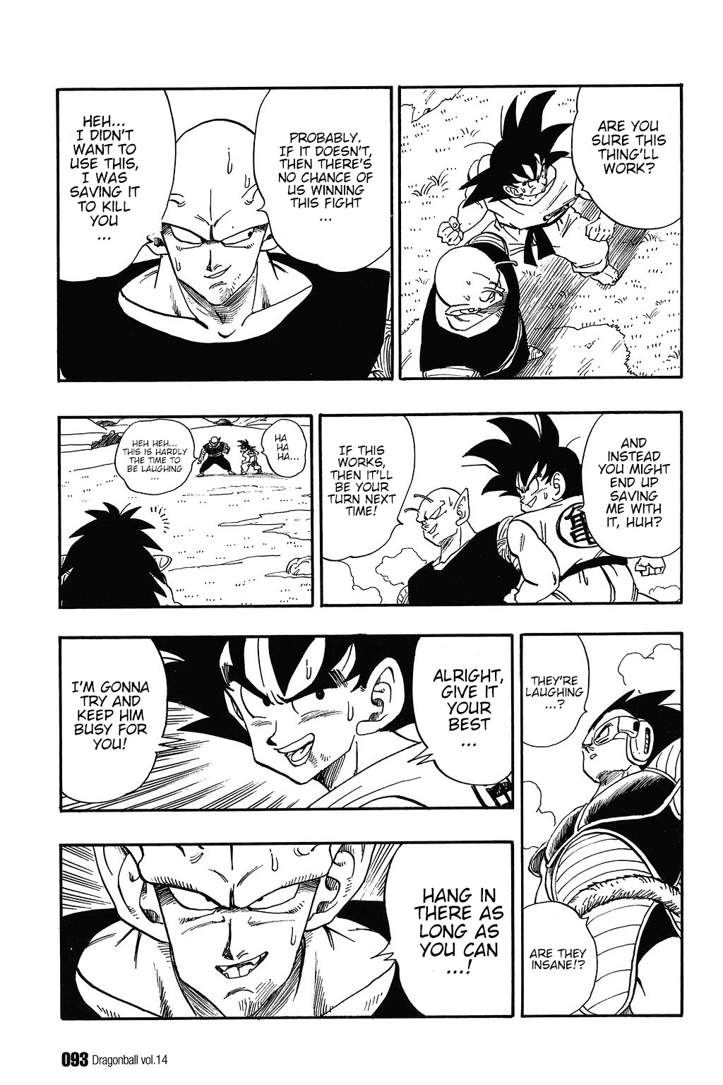 Dragon Ball Chapter 201 page 2 - Chapter 201: Piccolo's Farewell to Arms!?
