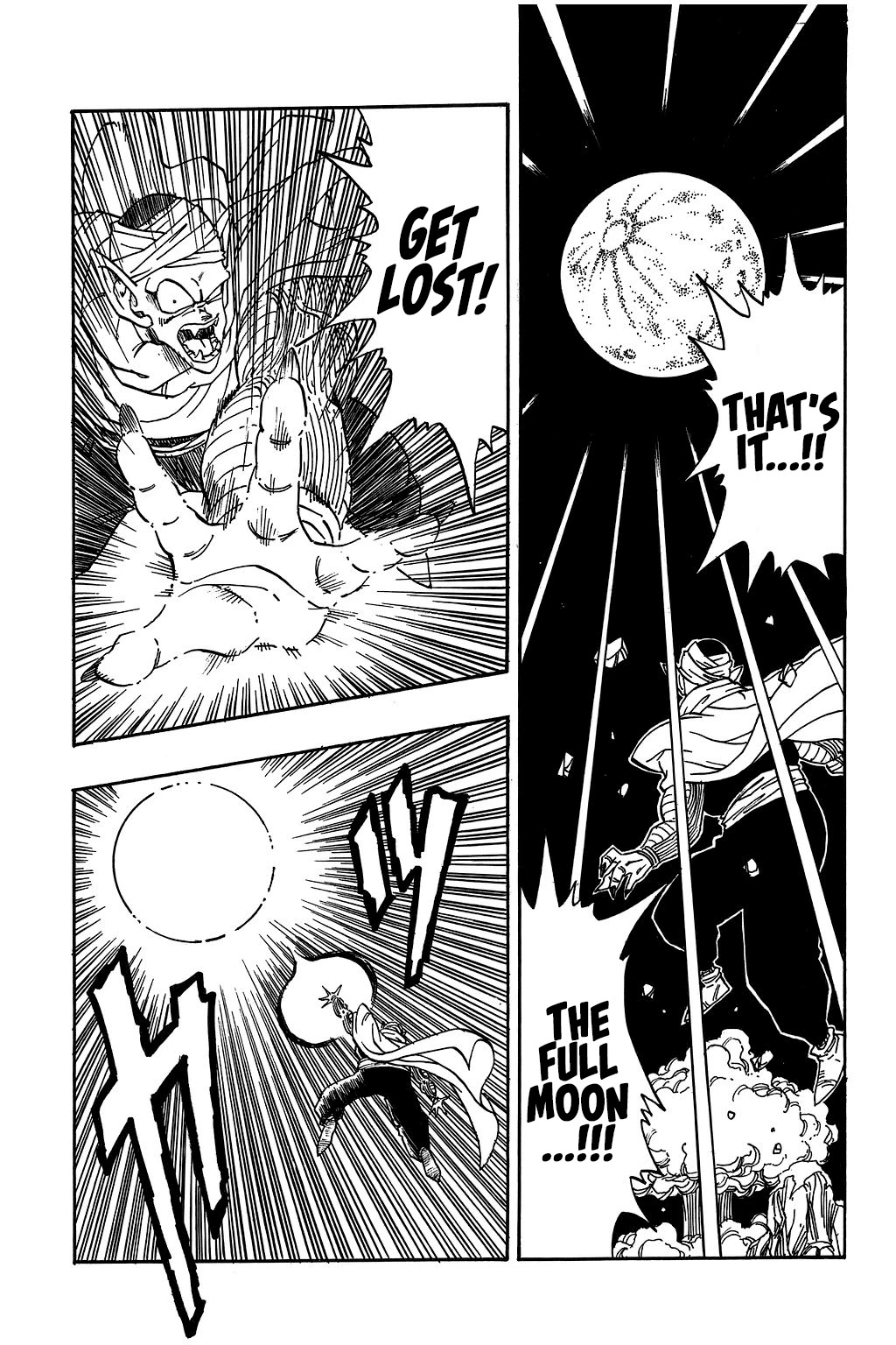 Dragon Ball Chapter 208 page 10 - Chapter 208: Deeds Done by the Full Moon