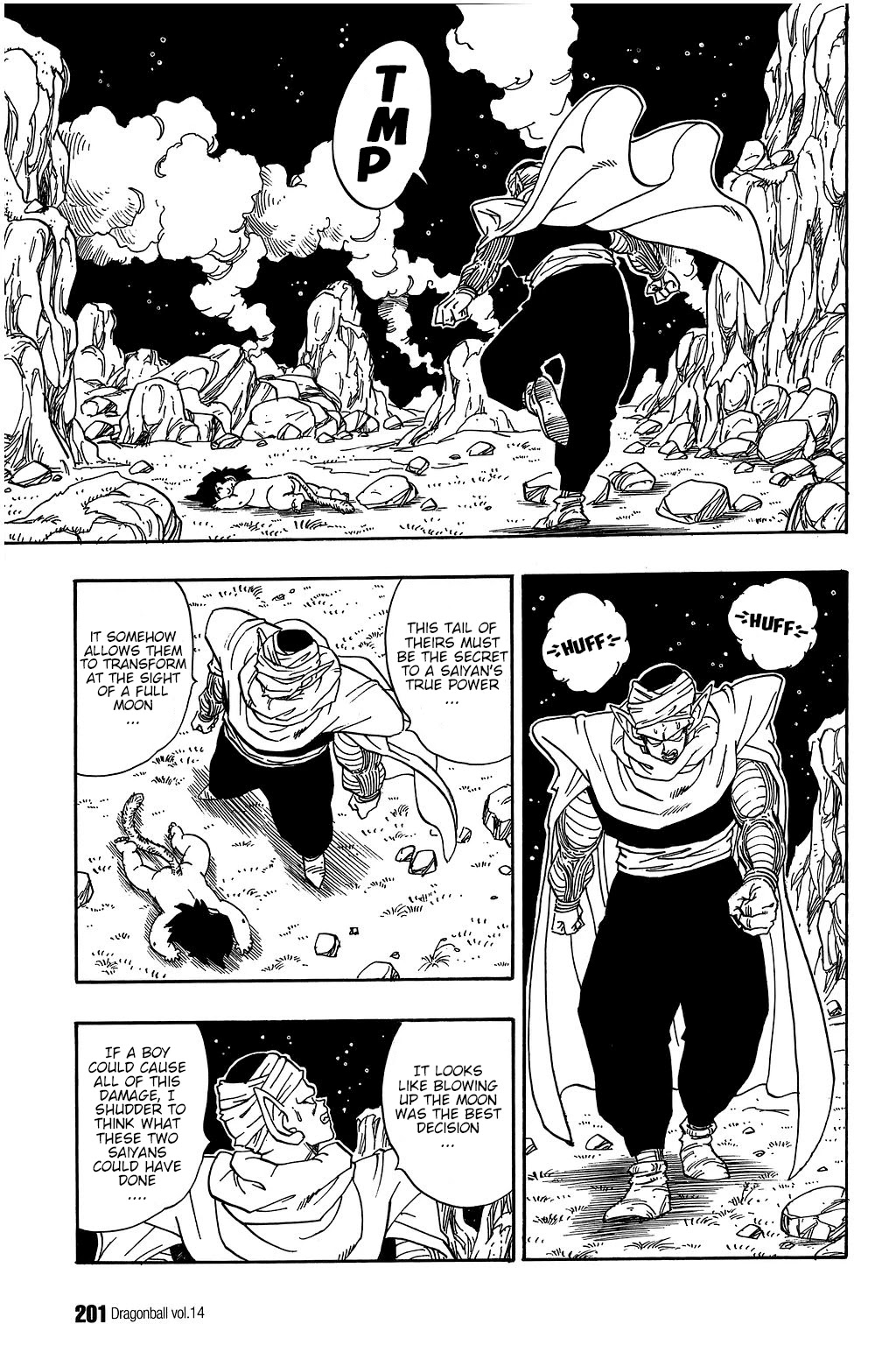 Dragon Ball Chapter 208 page 12 - Chapter 208: Deeds Done by the Full Moon