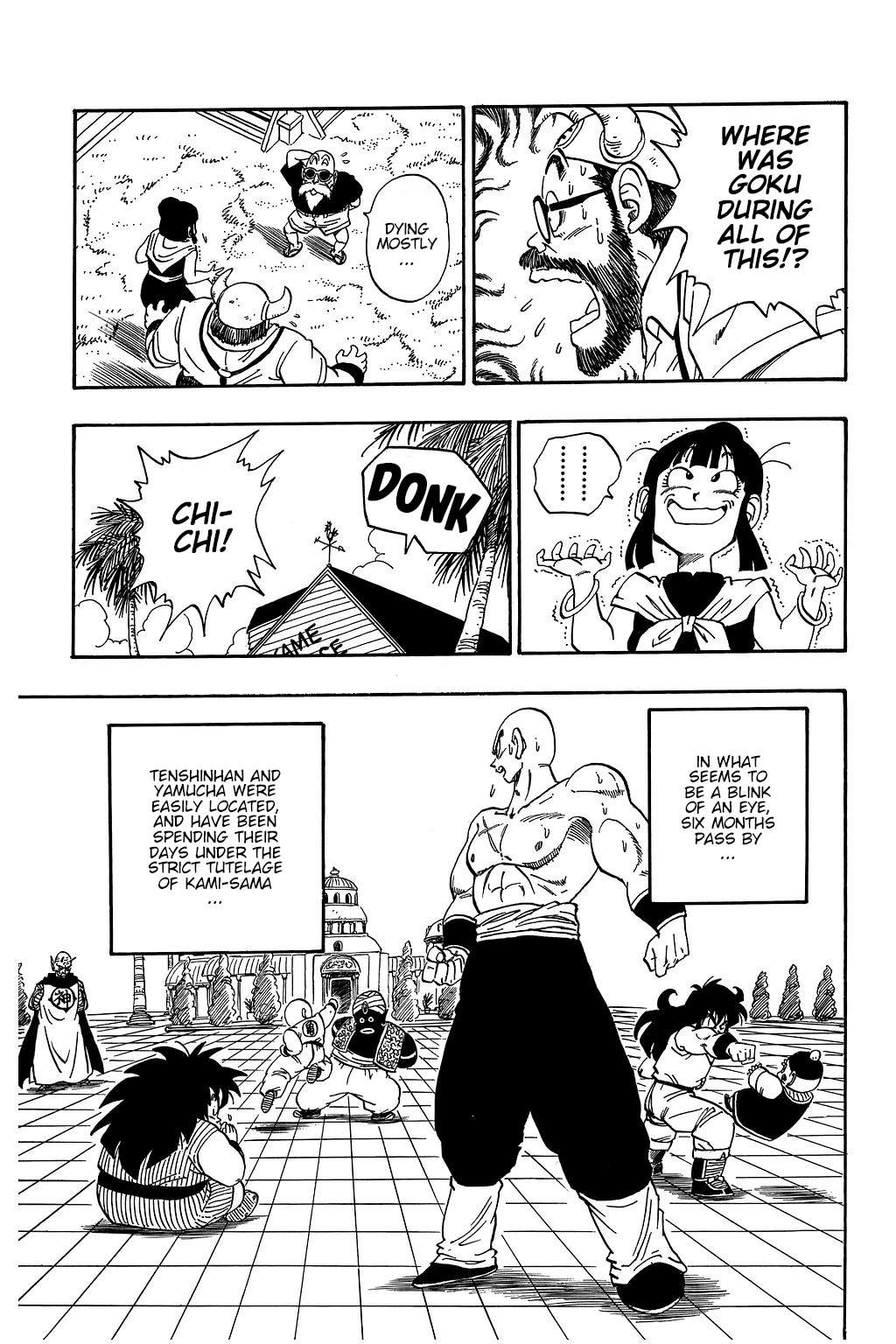 Dragon Ball Chapter 209 page 10 - Chapter 209: Goku and Gohan's Training Begins!!!