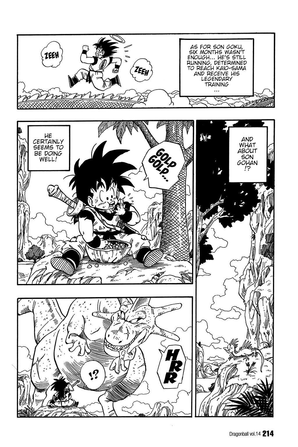 Dragon Ball Chapter 209 page 11 - Chapter 209: Goku and Gohan's Training Begins!!!